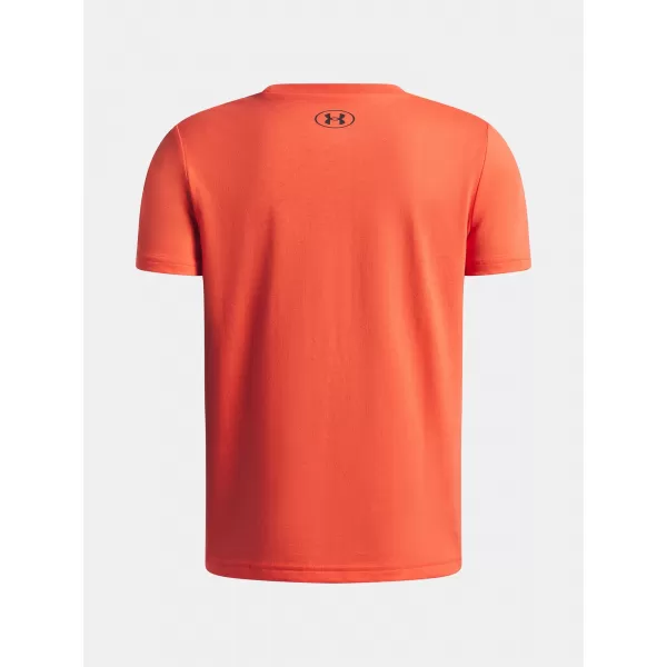  Chlapčenské tričko UNDER ARMOUR B SPORTSTYLE LC SS 1389962-690 ČERVENÁ 