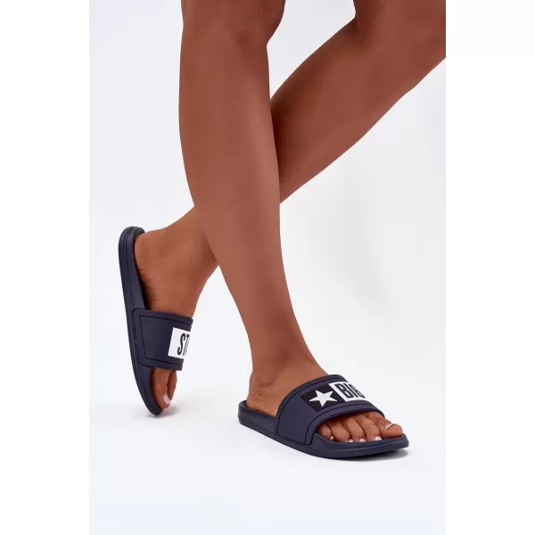  Dámske šľapky BIG STAR DD274A265 BLUE Big Star Shoes 