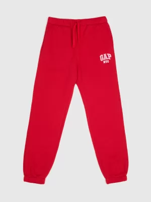 Detské tepláky GAP LOGO SWEATPANTS 797784-05 MODERN RED