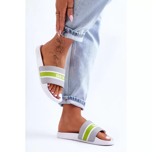  Dámske šľapky BIG STAR JJ274647 GREY Big Star Shoes 