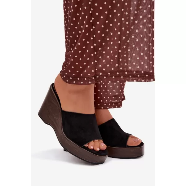  Dámske šľapky BOTO RAVELIA 41346 BLACK 