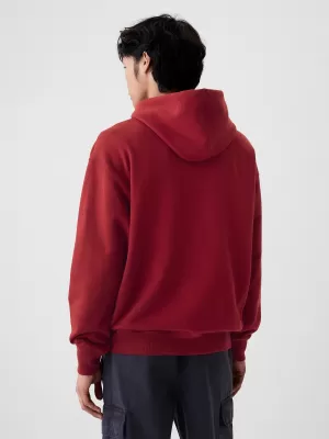 Pánska mikina GAP ATHLETIC ARCH PULLOVER HOODIE 534173-00 JAPONSKÁ MAPLE