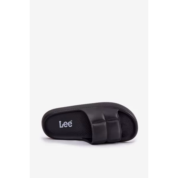  Dámske šľapky LEE MAYA 50251016 BLACK 