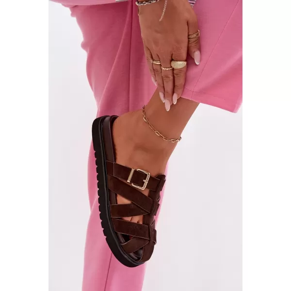  Dámske šľapky BOTO ROSELISSE 41561 BROWN 