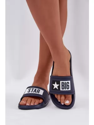 Dámske šľapky BIG STAR DD274A265 BLUE Big Star Shoes
