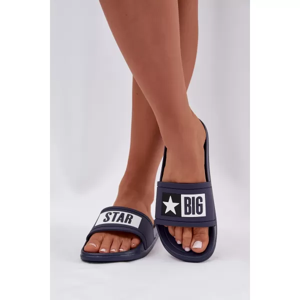  Dámske šľapky BIG STAR DD274A265 BLUE Big Star Shoes 