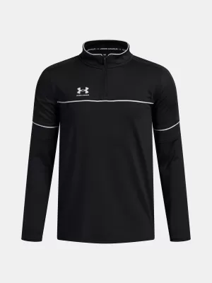 Chlapčenská mikina UNDER ARMOUR B CHALLENGER TRAINING QZ 6004080-001 ČIERNA
