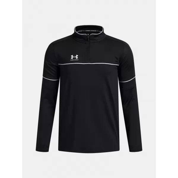  Chlapčenská mikina UNDER ARMOUR B CHALLENGER TRAINING QZ 6004080-001 ČIERNA 