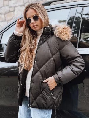 Dámska bunda DSTREET TY5232 ČIERNA
