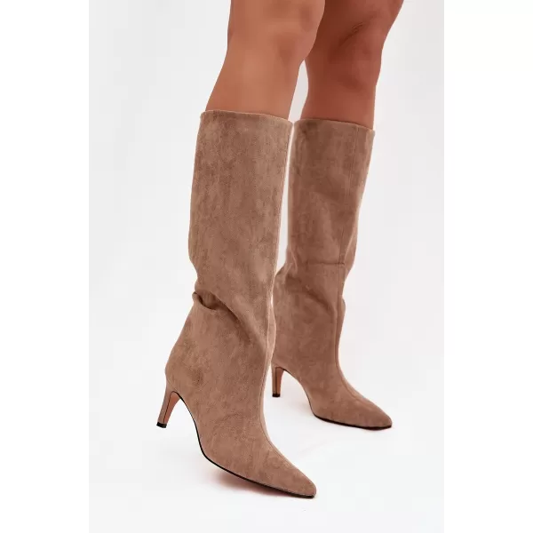  Dámske čižmy BOTO JEHLU 40518 BROWN HNEDÁ 