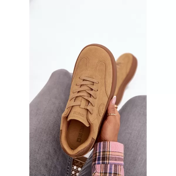  Dámske tenisky BIG STAR SS274762 BROWN/BEIGE Big Star Shoes 