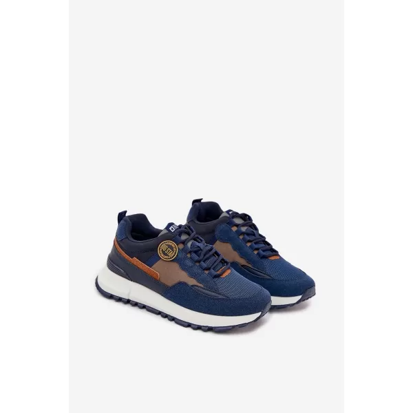  Pánske tenisky BIG STAR RR174279 BLUE Big Star Shoes 