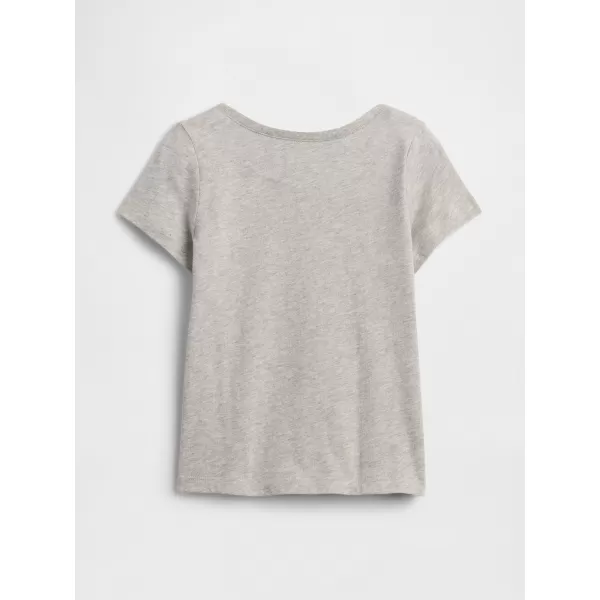  Detské tričko GAP LOGO TEE 768901-03 HEATHER GREY 