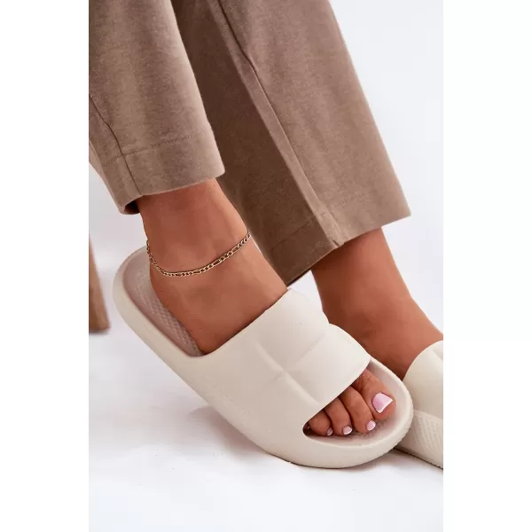  Dámske šľapky LEE MAYA 50251016 BEIGE 