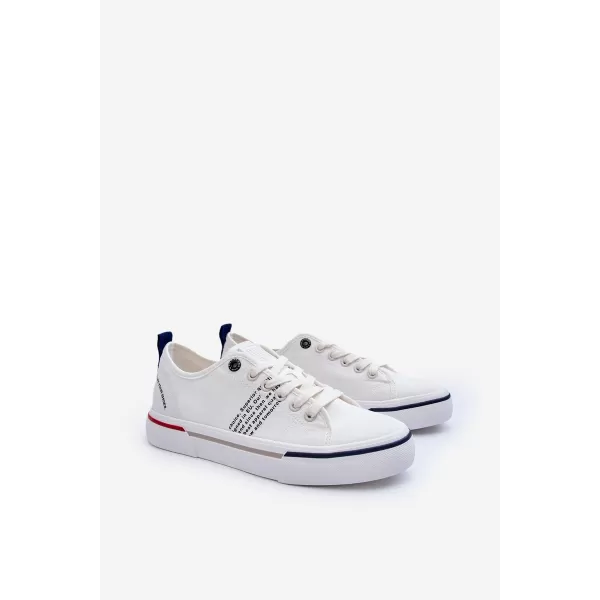  Pánske tenisky BIG STAR LL174204 WHITE Big Star Shoes 