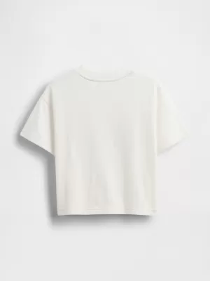 Detské tričko GAP LOGO TEE 780744-00 NEW OFF WHITE