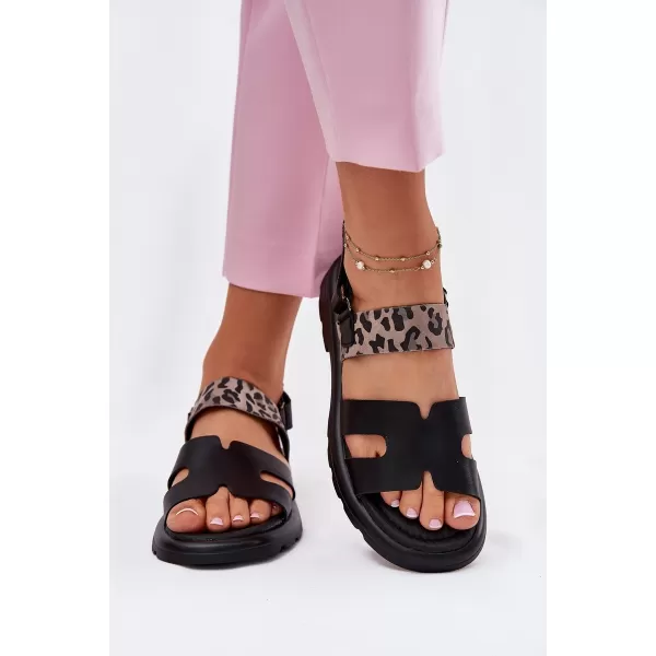  Dámske sandále VINCEZA 66780 BLACK 