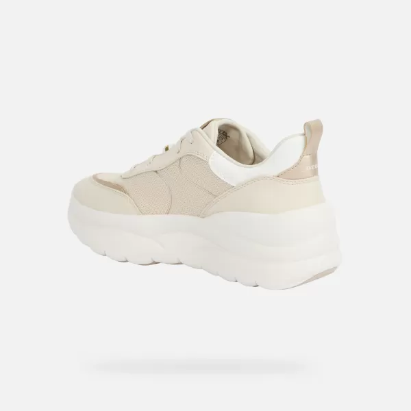  Dámske tenisky GEOX XTROS G012868 KRÉMOVÁ 