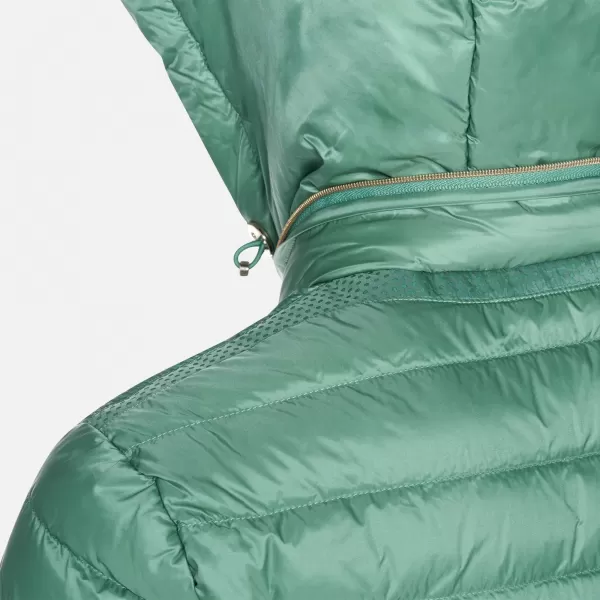  Dámska páperová bunda GEOX JAYSEN G012392 TYRKYSOVÁ 