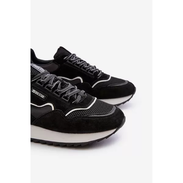  Pánske tenisky BIG STAR NN174321 BLACK Big Star Shoes 