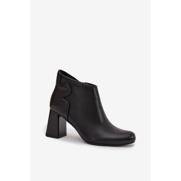  Dámske topánky na podpätku BOTO IVESSARA 39751 BLACK 
