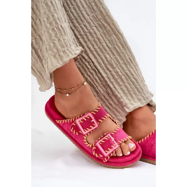  Dámske šľapky BOTO VISLEY 37421 FUCHSIA 