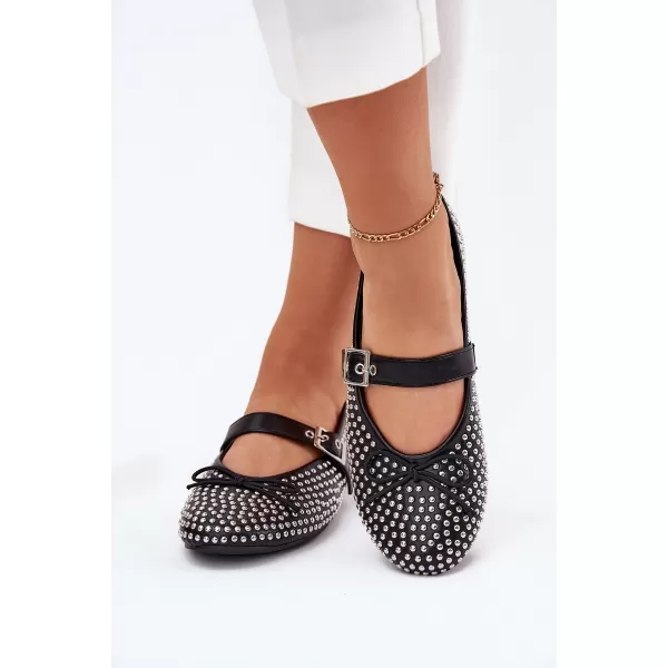  Dámske baleríny BOTO ZDIVISA 37884 BLACK 