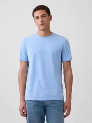 Pánske tričko GAP LOGO CREW TEE 842063-72 WIND BLUE