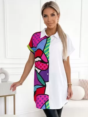 Dámska košeľa ALTISPORT HALIMA BIELA