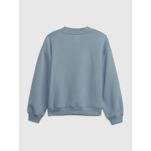  Detská mikina GAP LOGO SWEATSHIRT 826982-00 NEW ENGLAND SKY 