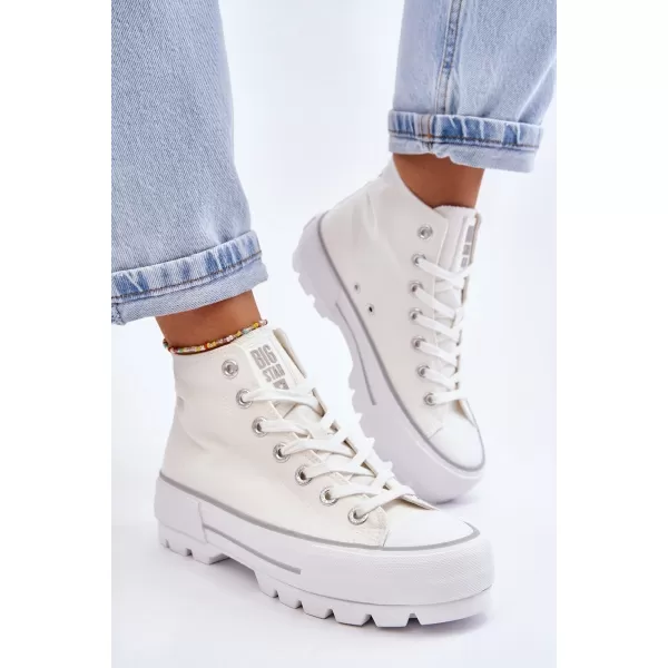  Dámske tenisky BIG STAR LL274156 WHITE Big Star Shoes 