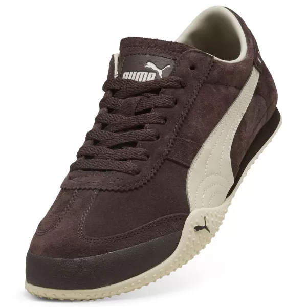  Dámske topánky PUMA BELLA UT CLASSIC 404620_03 ČOKOLÁDOVO HNEDÝ/ALPSKÝ SNEH 