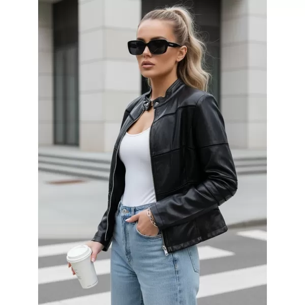  Dámska bunda DSTREET TY5455 ČIERNA 