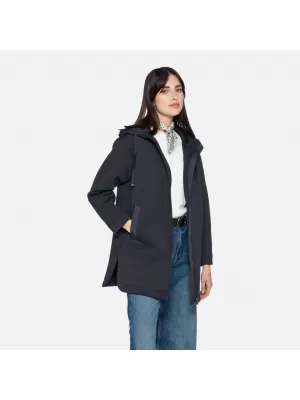 Dámska parka GEOX SWEATER G012426 TMAVO MODRÁ