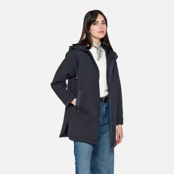  Dámska parka GEOX SWEATER G012426 TMAVO MODRÁ 