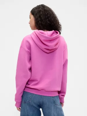 Dámska mikina GAP LOGO PULLOVER HOODIE 463506-87 BUDDING LILAC