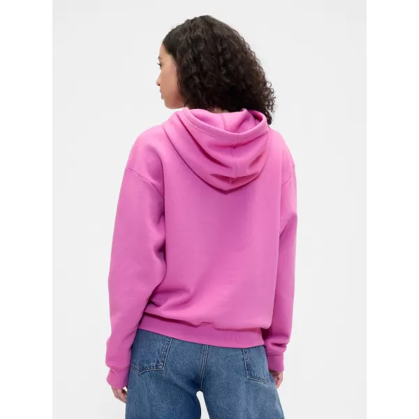  Dámska mikina GAP LOGO PULLOVER HOODIE 463506-87 BUDDING LILAC 