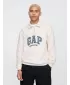 Pánska mikina GAP POLO HALF ZIP SWEATSHIRT 744734-02 CARLS STONE