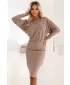 Šaty NUMOCO LARA 399-4 MOKA PENA