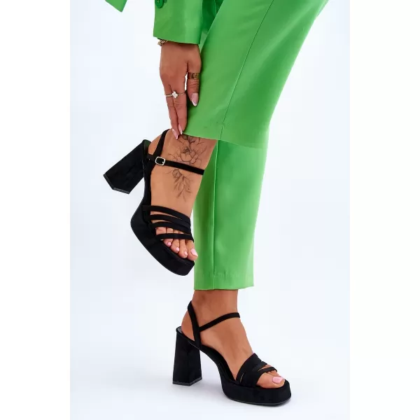  Dámske sandále BOTO VERDA 24605 BLACK 