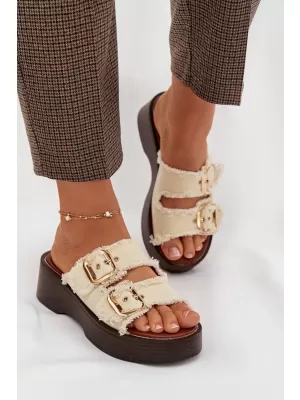 Dámske šľapky BOTO RENELISSE 41325 BEIGE