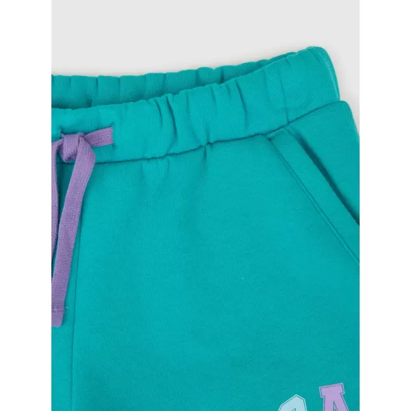  Detské kraťasy GAP LOGO SWEATSHORTS 719777-10 GREEN MIRAGE 