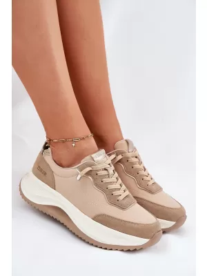 Dámske tenisky BIG STAR RR274A345 BEIGE Big Star Shoes