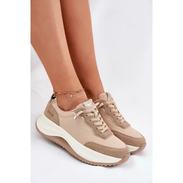  Dámske tenisky BIG STAR RR274A345 BEIGE Big Star Shoes 