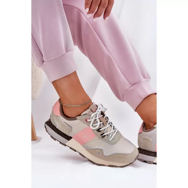  Dámske tenisky BIG STAR RR274243 PINK / GREY Big Star Shoes 