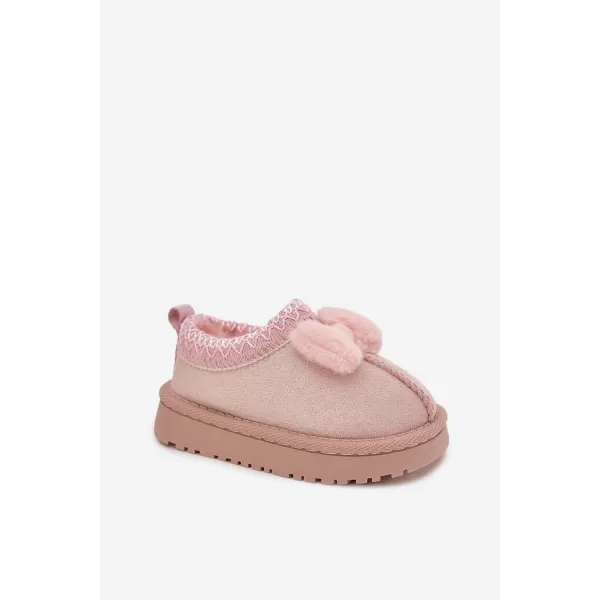  Detské snehule BOTO DAVEN 40657 PINK 