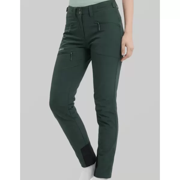  Dámske nohavice HUSKY KABUKI L DARK GREEN 