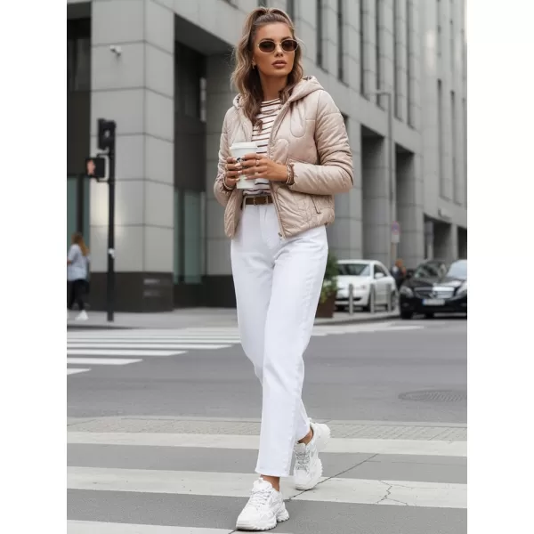  Dámska bunda DSTREET TY3715 KARAMELOVÁ 