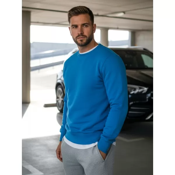 Pánska mikina DSTREET BX4386 MODRÁ 