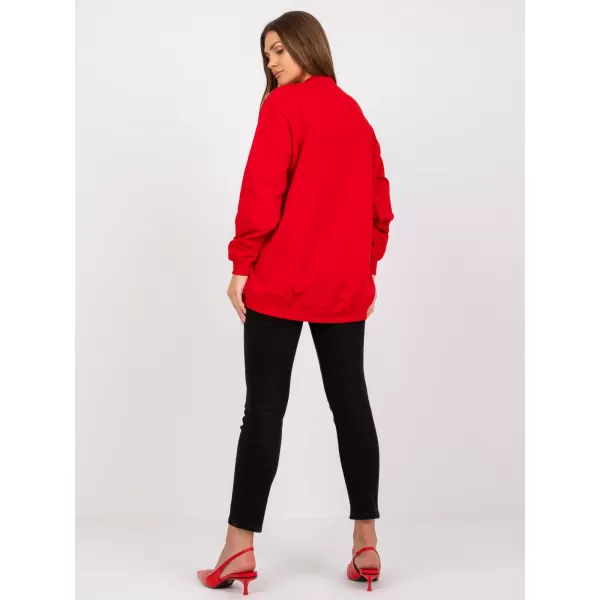  Dámska mikina BASIC FEEL GOOD RV-BL-5185.81P RED 